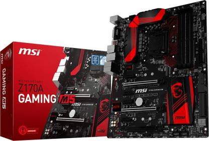 MSI Z170a Gaming M5 LGA1151Socket ATX Intel Z170 Chipset DDR4 Motherboard for Desktop