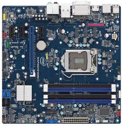 Intel DH77EB OEM LGA 1155Socket Micro-ATX Intel H77 Express Chipset with Intel Rapid Storage Technology Chipset DDR3 Motherboard