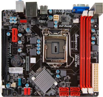 Biostar H61MGV3 LGA 1155Socket Micro-ATX Intel H61 Chipset DDR3 Motherboard for Desktop