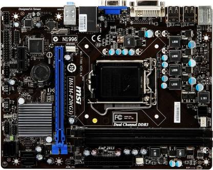 MSI H61M-P20 (G3) LGA 1155Socket Micro-ATX Intel H61 Chipset DDR3 Motherboard