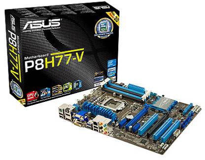 ASUS ASUS P8H77-V LGA 1155Socket ATX Intel H77 Chipset DDR3 Motherboard