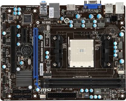MSI FM2-A55M-E33 FM2Socket Micro-ATX AMD A55 Chipset DDR3 Motherboard