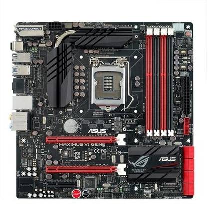 ASUS Maximus Vi Gene LGA 1150Socket Micro-ATX Intel Z87 Chipset DDR3 Motherboard for Desktop