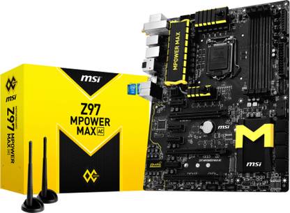 MSI Z97 MPOWER MAX AC LGA 1150Socket ATX Intel Z97 Express Chipset DDR3 Motherboard