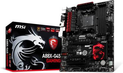 MSI A88X-G45 GAMING FM2+Socket ATX AMD A88X Chipset DDR3 Motherboard