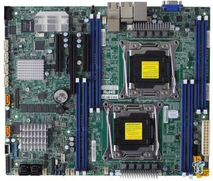 Supermicro X10DRL-C LGA 2011Socket ATX Intel X99 Chipset DDR4 Motherboard for Server