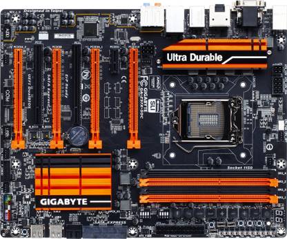 GIGABYTE GA-Z97X-Soc LGA 1150 Intel Z97 HDMI Sata 6Gb/S USB 3.0 Atx Intel LGA 1150Socket ATX Intel Z97 Chipset DDR3 Motherboard for Desktop