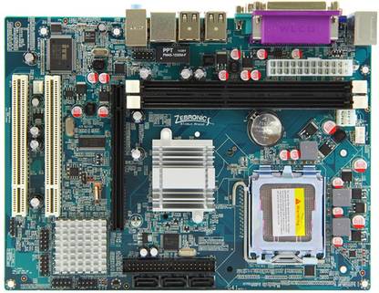 ZEBRONICS Z41 SOCKET 775 LGA 775Socket Micro-ATX Intel® 82GM45 +Intel® 82801IBM I/O controller Chipset DDR3 Motherboard