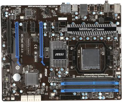 MSI 990FX-GD65 AM3+Socket ATX AMD 990FX Chipset DDR3 Motherboard