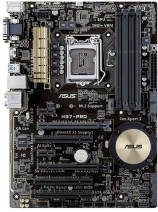 ASUS H97-PRO LGA 1150Socket ATX Intel H97 Chipset DDR3 Motherboard