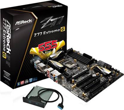 ASRock Z77 Extreme 6 LGA 1155Socket ATX Intel Z77 Chipset DDR3 Motherboard