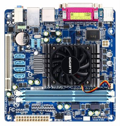 GIGABYTE E350N BGA FT1Socket Mini-ITX AMD A45 Chipset DDR3 Motherboard