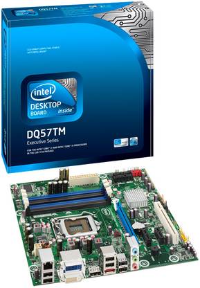 Intel DQ57TM LGA 1156Socket Micro-ATX Intel Q57 Chipset DDR3 Motherboard for Desktop