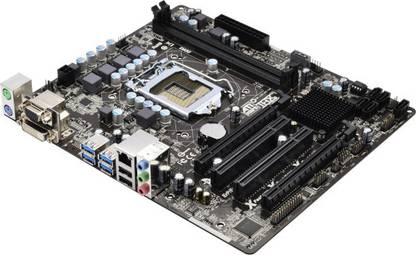 ASRock B75M-GL LGA 1155Socket Micro-ATX Intel B75 Chipset DDR3 Motherboard