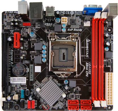 Biostar H61MLV3 LGA 1155Socket Micro-ATX Intel H61 Chipset DDR3 Motherboard for Desktop