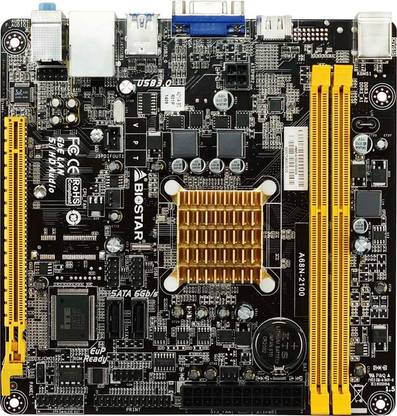 Biostar A68N-2100 LGA 1150Socket Mini-ITX AMD 760G Chipset DDR3 Motherboard for Desktop