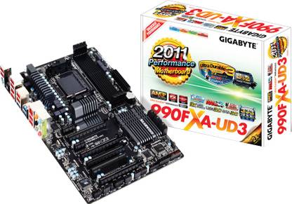GIGABYTE GA-990FXA-UD3 AM3+Socket ATX AMD 990FX Chipset DDR3 Motherboard