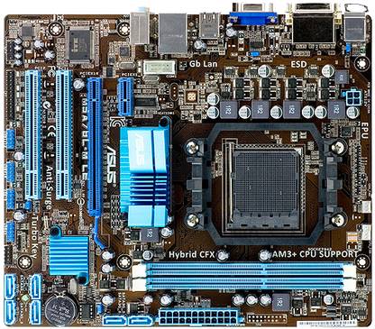 ASUS M5A78L-M LE AM3+Socket Micro-ATX AMD 760G Chipset DDR3 Motherboard for Desktop