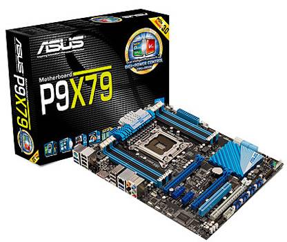 ASUS P9X79 LGA 2011Socket ATX Intel X79 Chipset DDR3 Motherboard for Desktop