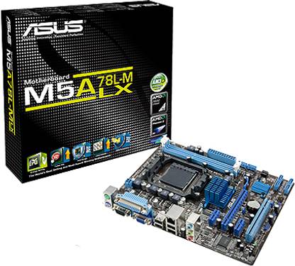 ASUS M5A78L-M LX AM3+Socket Micro-ATX AMD 760G Chipset DDR3 Motherboard for Desktop