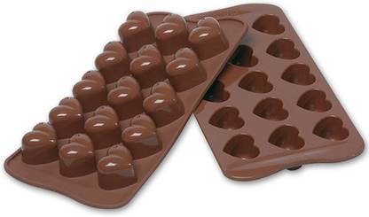 Cool Trends Silicon Chocolate - Heart Silicone Cupcake/Muffin Mould 15