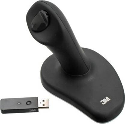 3M Ergonomic EM550GPS Wireless Ambidextrous Optical Mouse