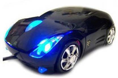 SHRIH Ferrari Race Car Shaped Wired Ambidextrous Optical Mouse
