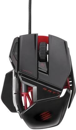 Mad Catz Rat3 Gaming For Pc And Mac Wired Ambidextrous Laser  Gaming Mouse