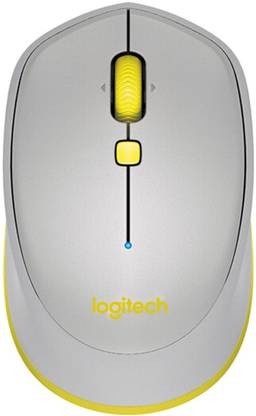 Logitech M337 GREY Wireless Ambidextrous Optical  Gaming Mouse  with Bluetooth