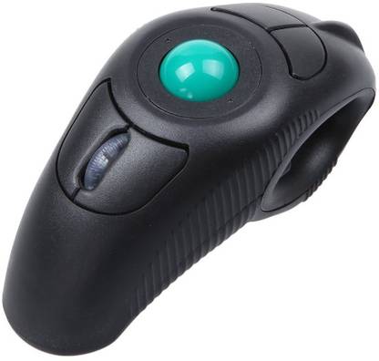 DB Power Wireless Portable Finger Handheld Laptop USB Mouse,Trackball with Laser Pointer for Windows XP / Vista / 7 and Mac OS Wireless Ambidextrous Laser Mouse