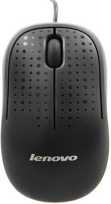 Lenovo M110 Optical Mouse Wired Ambidextrous Optical Mouse