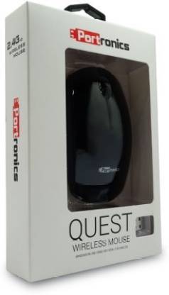 Portronics Quest POR 250 Wireless Laser  Gaming Mouse  with Bluetooth