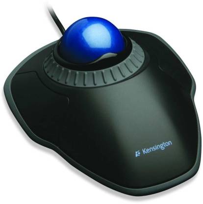 KENSINGTON Orbit Trackball With Scroll Ring Wired Optical Mouse