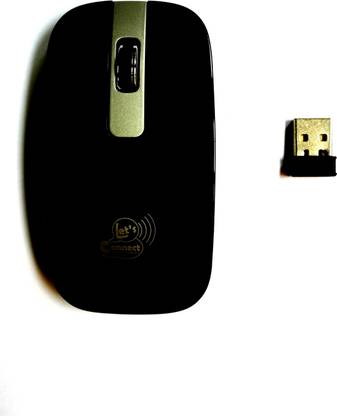 Let's Connect LC-370BK Wireless Ambidextrous Optical Mouse