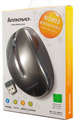 Lenovo N3903A Wireless Ambidextrous Optical Mouse