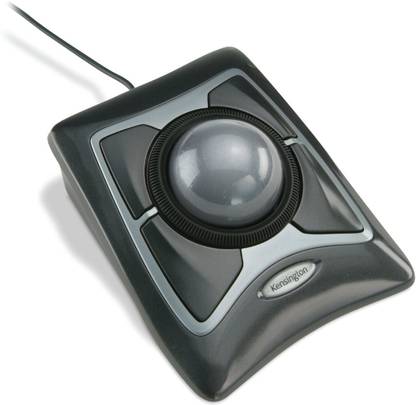 KENSINGTON Expert Usb Trackball for Pc Or Mac Wired Optical Mouse