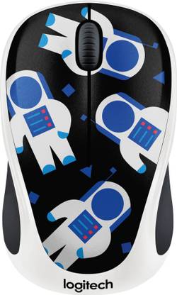 Logitech Party Collection M238 Spaceman Wireless Ambidextrous Optical Mouse