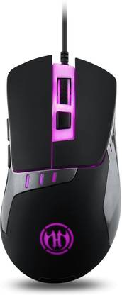 SHRIH Ergonomic Design USB Wired Ambidextrous Optical  Gaming Mouse