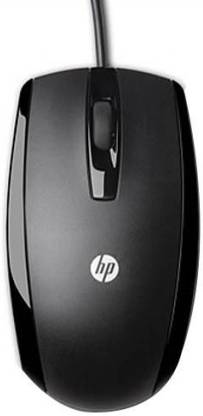HP KY619 3 Button Wired Ambidextrous Optical Mouse