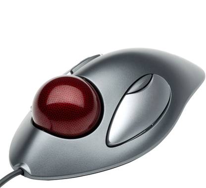 Logitech Trackman Marble Wired Ambidextrous Optical Mouse