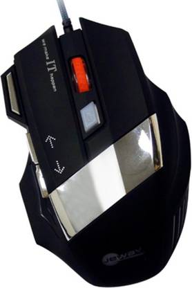 Jeway JM-1302 Wired Ambidextrous Optical Mouse