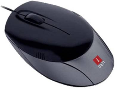 iball Aero Dynamic Wired Ambidextrous Optical Mouse