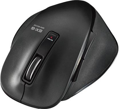 ELECOM Ex-G Bluetooth Blueled With Snacks Carrier Wireless Laser Mouse  with Bluetooth