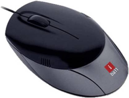 iball Aero Dynamic Wired Ambidextrous Optical Mouse