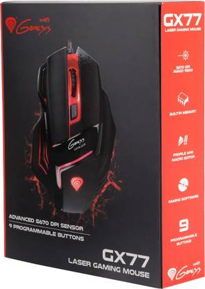 Natec Genesis GX77 Wired Laser Gaming Mouse