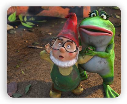 Magic Cases Latest design gnomeo juliet paris and nanette stylish mousepad Mousepad