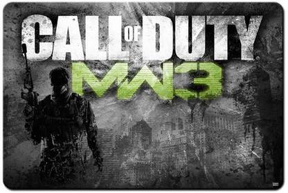 Shoperite Call Of Duty Modern Warfare 3 Mousepad