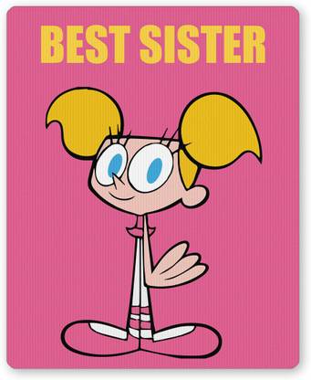POSTERGUY Best Sister Didi Dexter's Laboratory Cartoon Inspired Mousepad