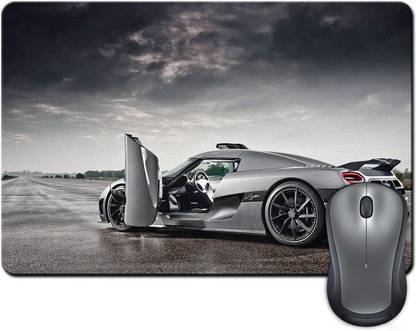 Rangeele Inkers Koenigsegg Agera R Non Slip Base Mousepad