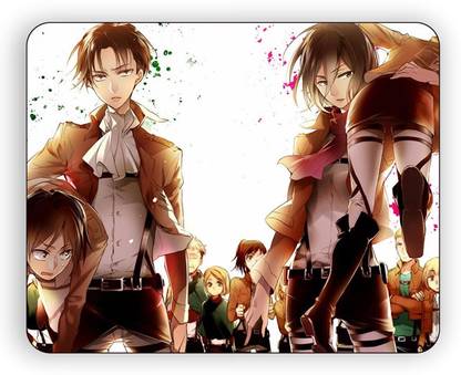 Magic Cases Attack on Titan free wallpaper High Quality Printing MousePad Design 1453 Mousepad